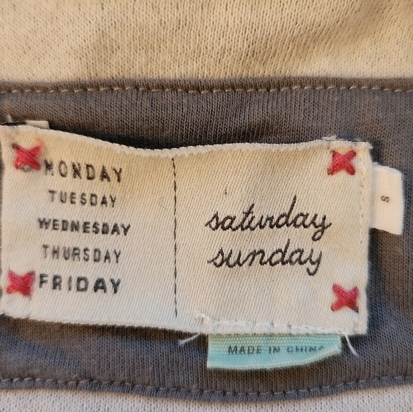 ANTHROPOLOGIE SATURDAY/ SUNDAY WOMEN'S GRAY AMBROSE KNIT JACKET SIZE S - Picture 12 of 15